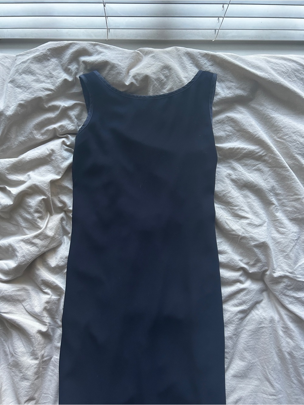 Vintage Classic Navy Sleeveless Dress - Shelli Segal size 4 - Picture 4 of 6